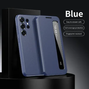 Smart Sleep Window Phone Case for Samsung Galaxy S26 Ultra S25 Ultra - Image 14