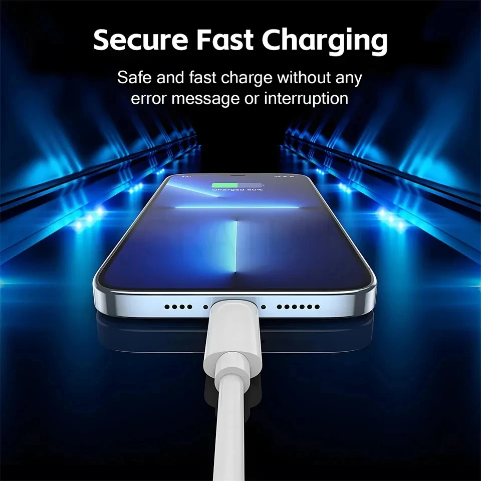 PD USB Cable for Iphone Fast Charging Type C to Lighting Charger - Image 6