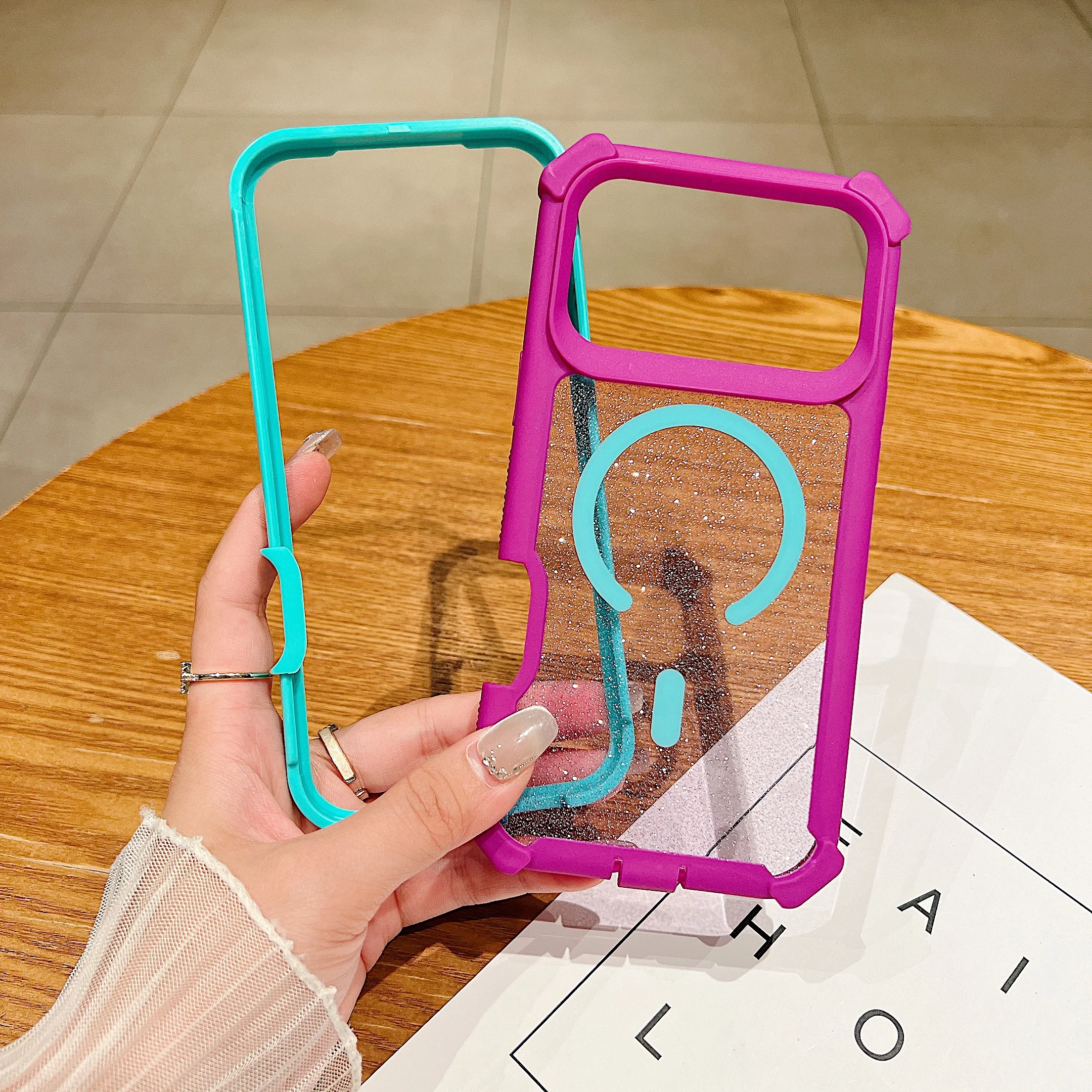 Magnetic Case for Iphone 17 Air 16 15 14 plus 13 12 Pro Max - Image 2