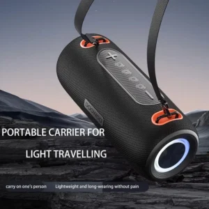 Outdoor Portable with Hand with RGB Light Speaker Subwoofer - Image 2