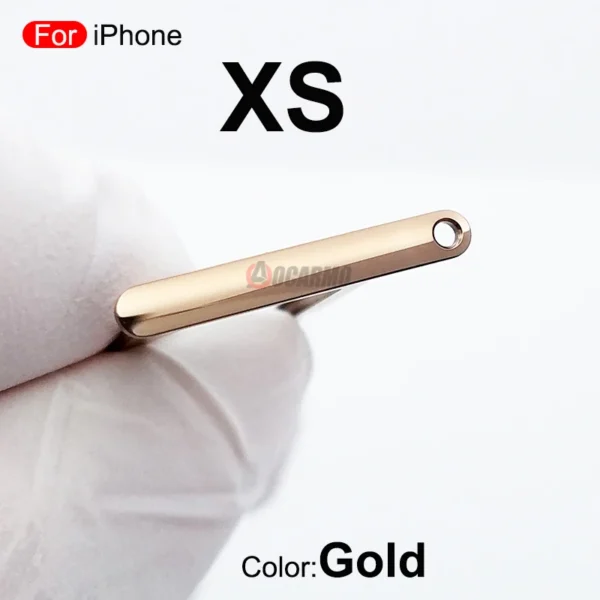 Black Silver Gold Sim Tray Card Slot for Iphone X XS