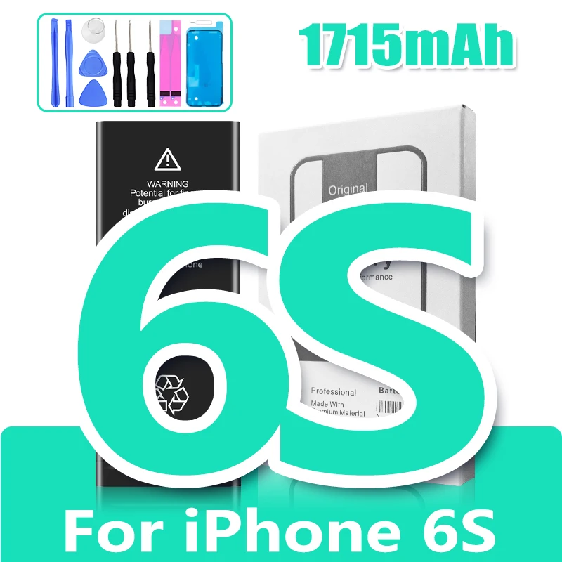 Battery for Iphone 7 8 6S 6 plus X XR 11 11Pro Xs Max High Capacity - Image 35