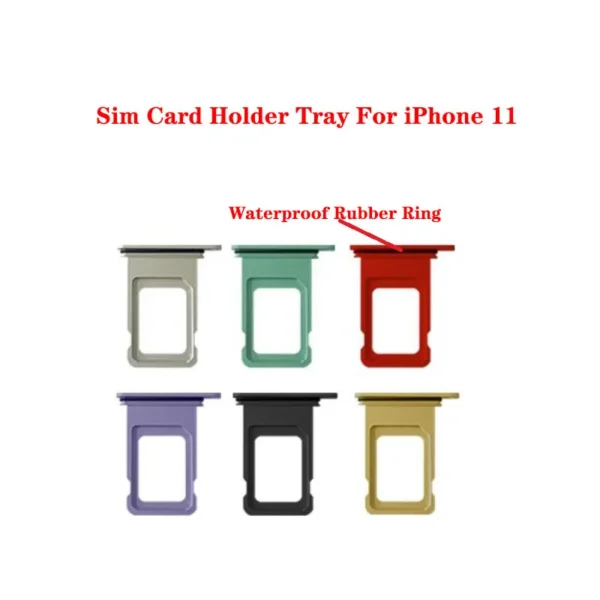 Micro Sim Card Tray Slot Holder for Iphone 11 Replacement