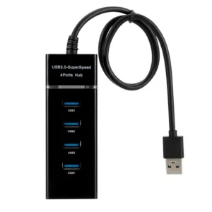 USB 3.0 HUB High Speed LED 1 to 4 Port Cable Splitter USB Data - Image 8