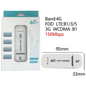 4G LTE Router Wifi Repeater Mifi Modem SIM Card Slot Usb/2100Mah - Image 12