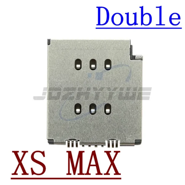 Iphone X XS MAX XR 6 6S 7 8 plus Single Double Slot Sim Card Tray