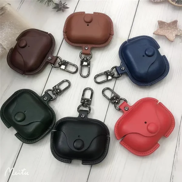 Airpods Pro 2 Case Leather Earphone Case Cover