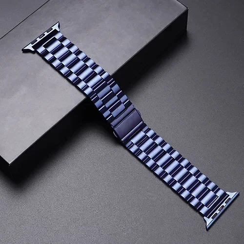 Stainless Steel Strap for  Watch Ultra 3 2 49 45 41 40 46 38 42 44Mm Metal Band Bracelet for Iwatch Series SE 11 10 9 8 7