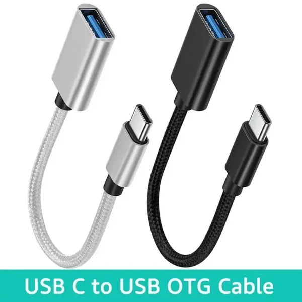 Type-C OTG Cable Adapter USB to Type C Adapter Connector