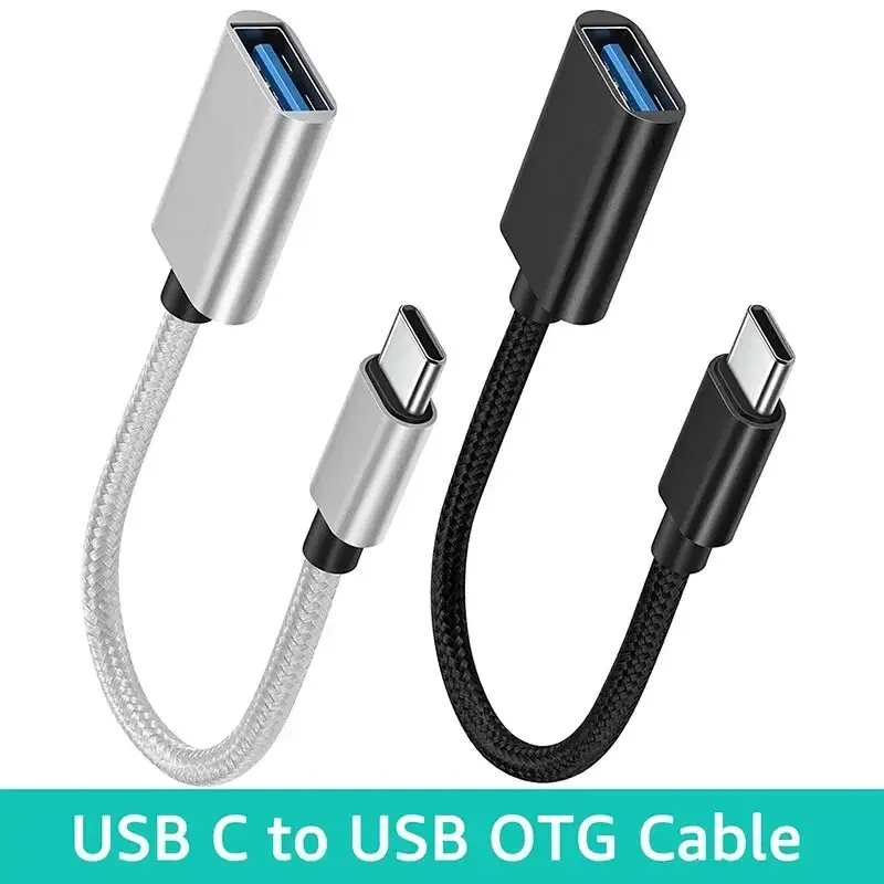 Type-C OTG Cable Adapter USB to Type C Adapter Connector - Image 1