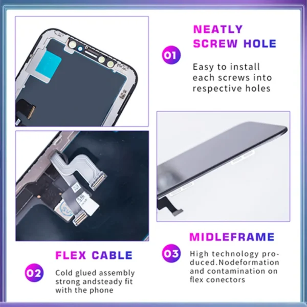 Iphone 6 6S 7 8Plus LCD Display 3D Touch Screen Digitizer Assembly