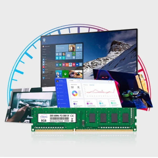 Desktop Memory Ram DDR3 DDR4 4GB 8GB 16GB PC4