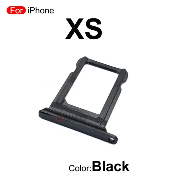 Black Silver Gold Sim Tray Card Slot for Iphone X XS