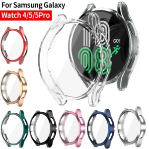 Watch Case for Samsung Galaxy Watch 4/5/6 40Mm 44Mm Screen Protector TPU