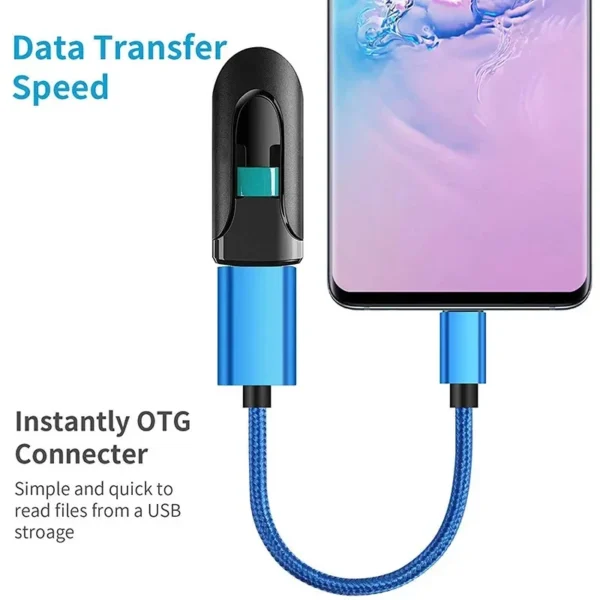 Type-C OTG Cable Adapter USB to Type C Adapter Connector