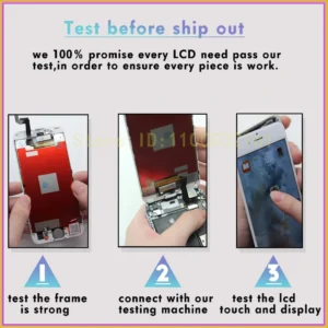 INCELL LCD for Iphone 6 6S 7 8 plus LCD Digiziter Iphone SE(2020) LCD - Image 4