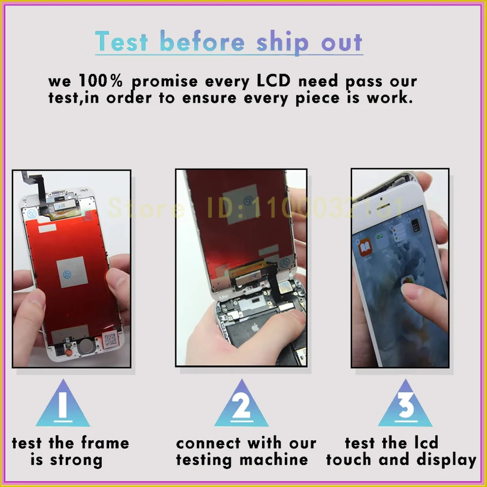 INCELL LCD for Iphone 6 6S 7 8 plus LCD Digiziter Iphone SE(2020) LCD - Image 4