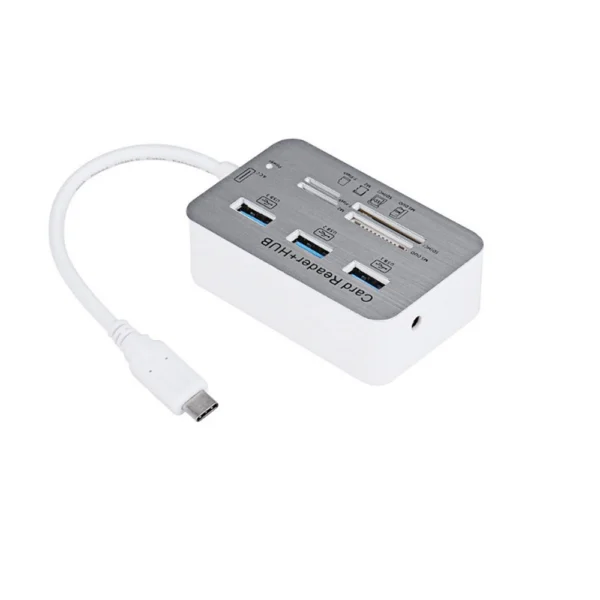 7-In-1 USB 3.0 Splitter, Card Reader, Computer Expansion