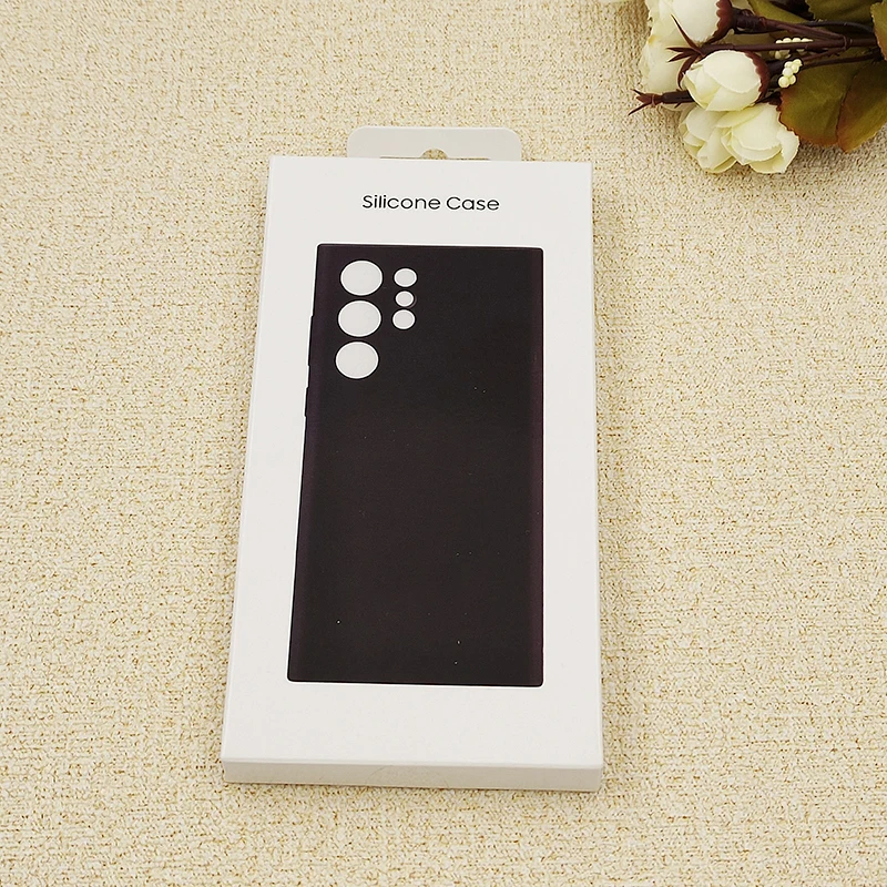 Galaxy S24 Uitra S23 Ultra Silky Silicone Cover Luxury Soft Touch - Image 7