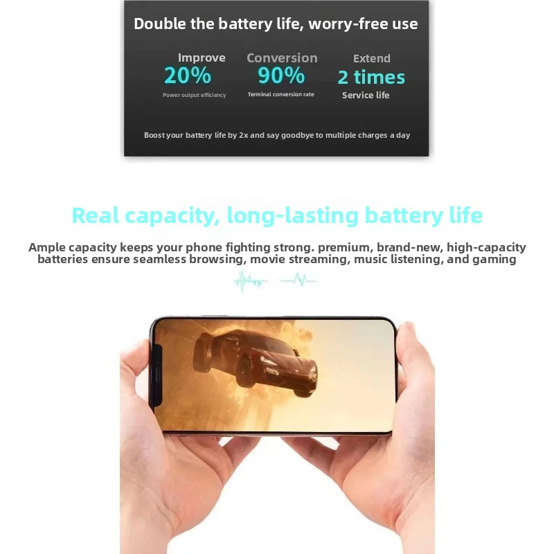 Battery for  6/6P/6S/6SP/7/7 Plus/8/8Plus/X/Xs/Xsmax/Xr/11/11Pro/11Promax/12 - Image 6