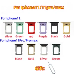 SIM Card Tray for Iphone 11/11Pro/11Promax Card Slot - Image 13