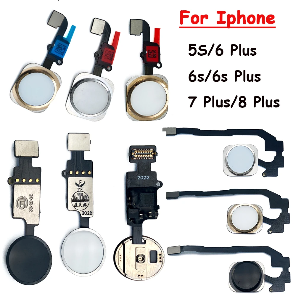 Replacement for Iphone 6 6S 7 8 plus 5S Home Button - Image 3