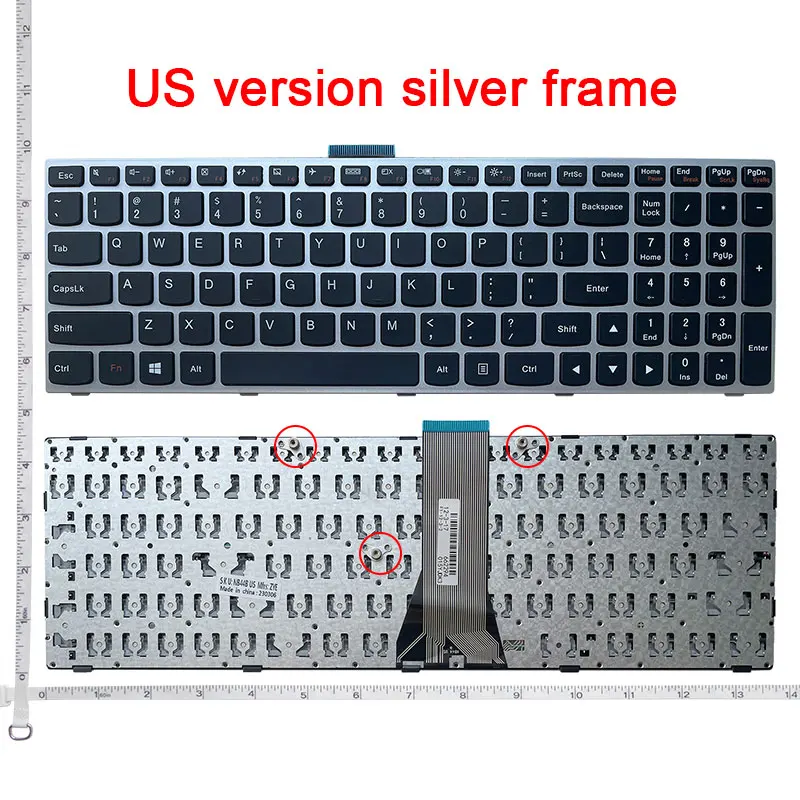 Lenovo Laptop Keyboard for G50 G50-30 G50-45 G50-70/AT G50-80 B50 - Image 15