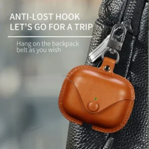 Airpods Case Leather Business Earphone Case for Air Pod 3 Pro - Image 4