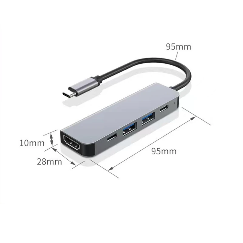 USB C Hub to 4K Hdmi-Compatible USB Charging Dock for Macbook Ipad Samsung - Image 6