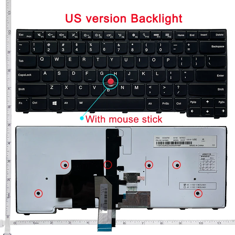 Lenovo IBM Thinkpad E431 E440 L440 L450 L460 L470 T431S T440 T440P T440S - Image 5