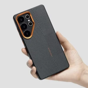 Matte Carbon Fiber Case for Samsung Galaxy S25 S24 S23 Ultra - Image 5