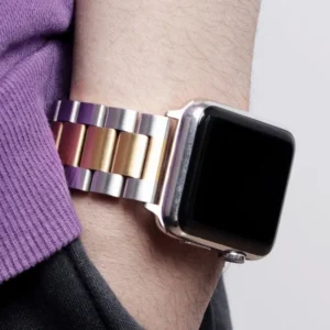 Stainless Steel Strap for  Watch Ultra 3 2 49 45 41 40 46 38 42 44Mm Metal Band Bracelet for Iwatch Series SE 11 10 9 8 7 - Image 3