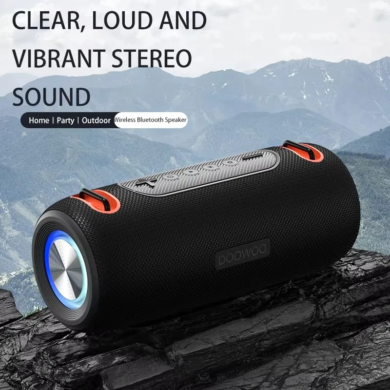 Outdoor Portable with Hand with RGB Light Speaker Subwoofer - Image 5