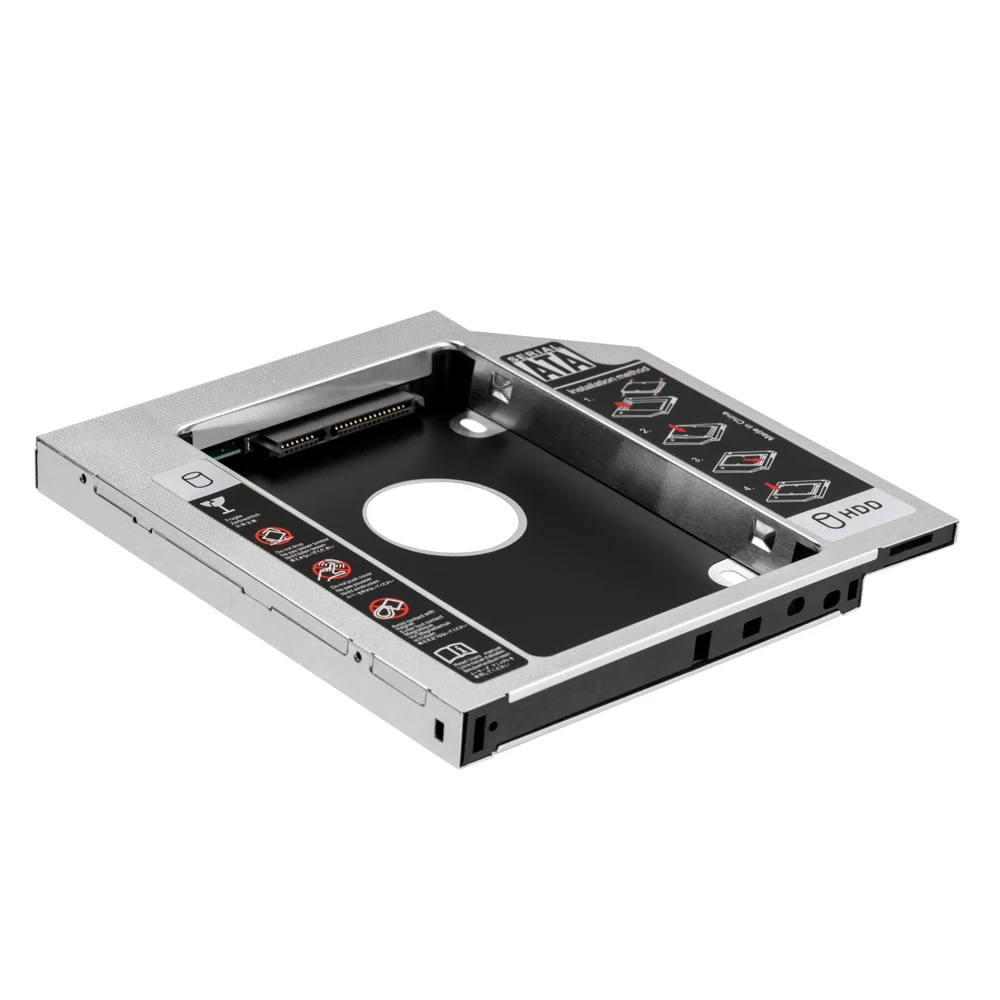 CD DVD ROM to SSD HDD Caddy SATA 3.0 for 2.5