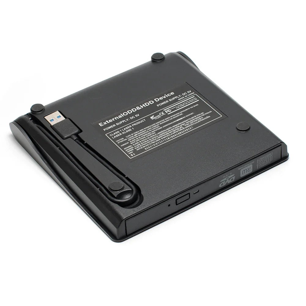 External DVD CD-ROM  Drive Enclosure 12.7/9.5Mm USB 3.0 for Lapto Macbook - Image 6