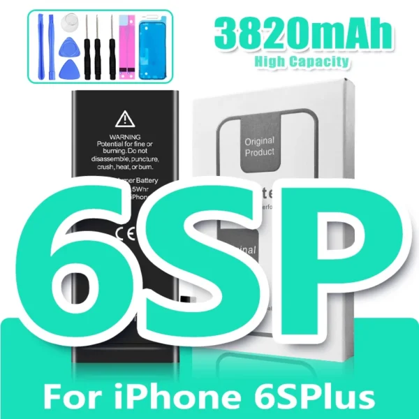 Battery for Iphone 7 8 6S 6 plus X XR 11 11Pro Xs Max High Capacity