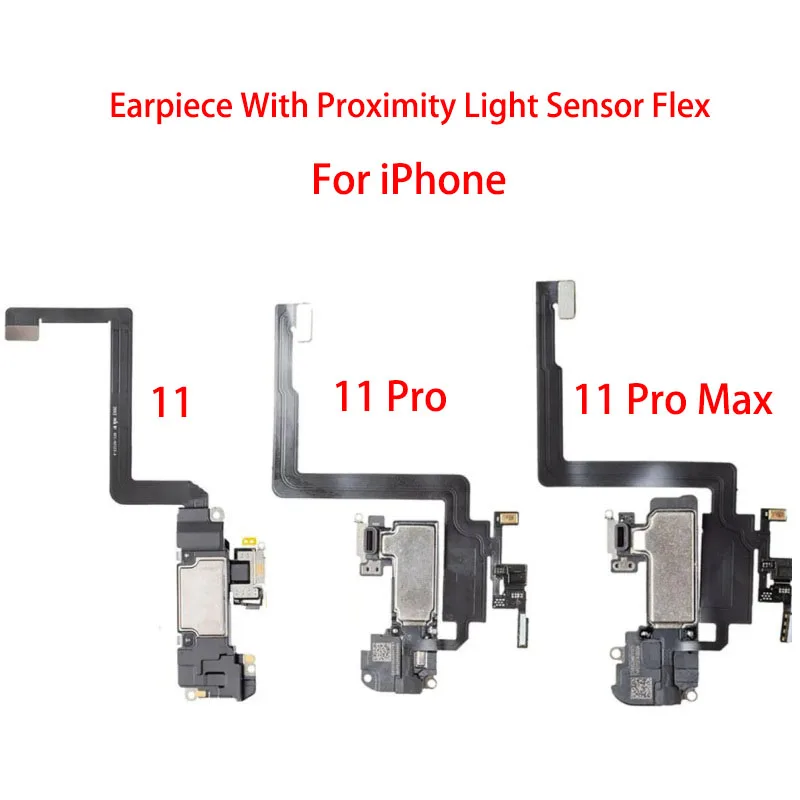 Earpiece with Proximity Light Sensor Flex Cable for Iphone 11 Pro Max - Image 6