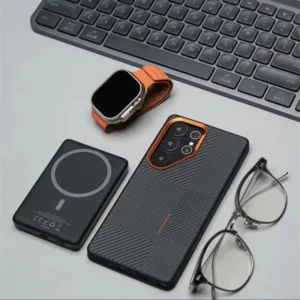Matte Carbon Fiber Case for Samsung Galaxy S25 S24 S23 Ultra - Image 3