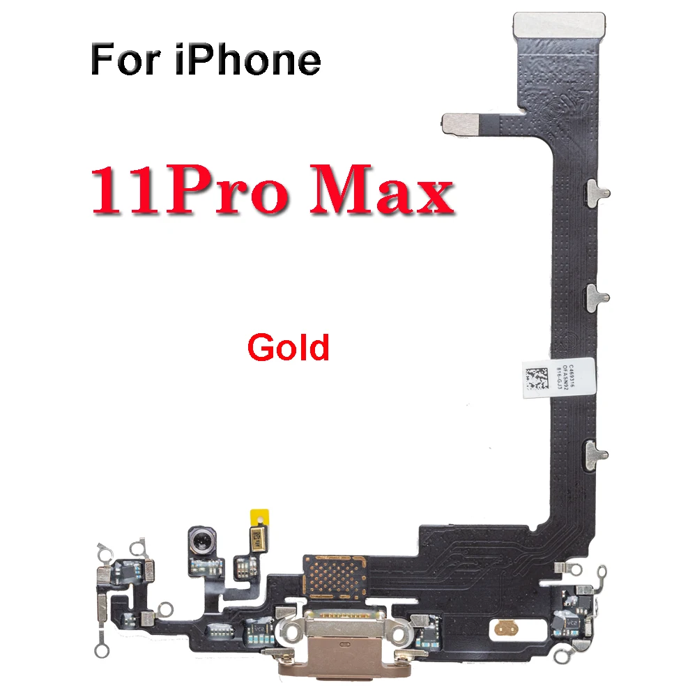 Charging Port Flex Cable for Iphone 11 12 Pro Max Mini Dock Charger Connector - Image 10