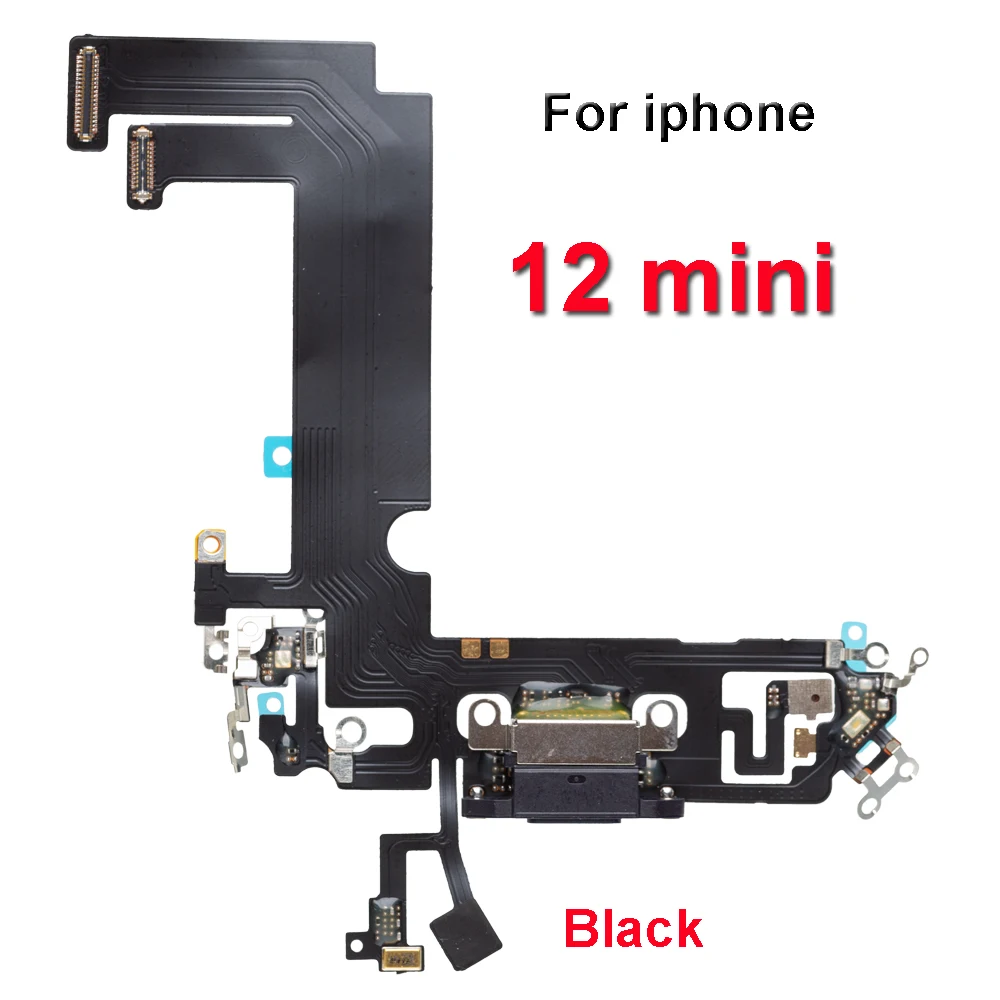 Charging Port Flex Cable for Iphone 11 12 Pro Max Mini Dock Charger Connector - Image 9