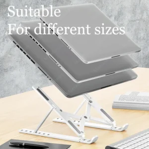 Adjustable Laptop Stand Portable Foldable Notebook Bracket Computer Monitor Holder for Macbook Air Ipad Tablets Base Accessories - Image 3