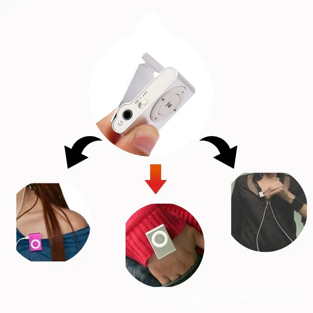 Mini USB MP3 Player Walkman Colourful Mini MP3 Player - Image 3