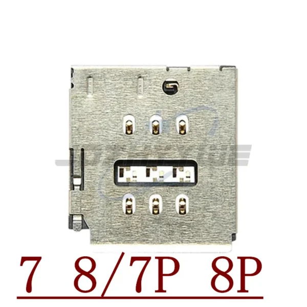 Iphone X XS MAX XR 6 6S 7 8 plus Single Double Slot Sim Card Tray