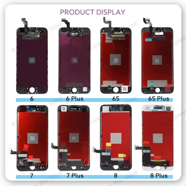 Iphone 6 6S 7 8 plus SE 2020 2022 LCD Display 3D Touch Screen Digitizer