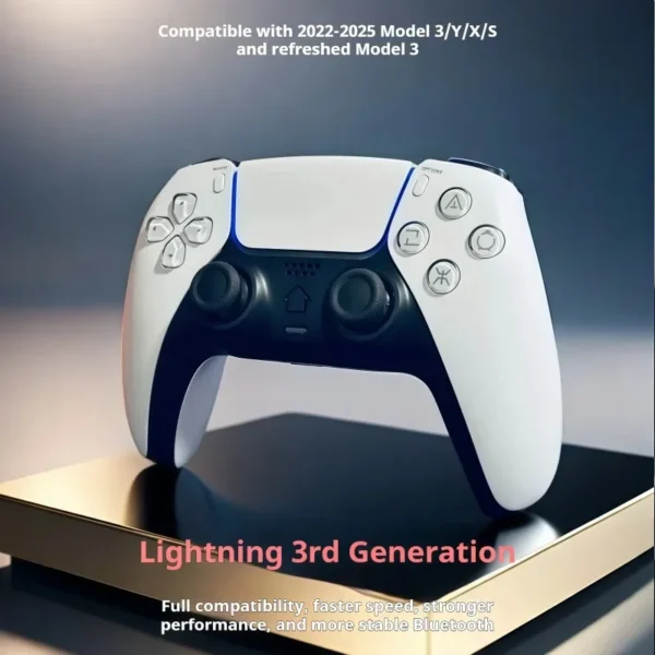 Dualsense Wireless Controller for PS 5 Midblack with Haptic Feedback