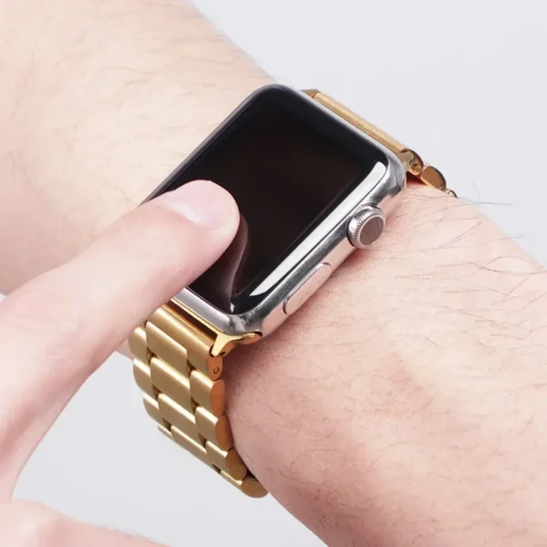 Stainless Steel Strap for  Watch Ultra 3 2 49 45 41 40 46 38 42 44Mm Metal Band Bracelet for Iwatch Series SE 11 10 9 8 7