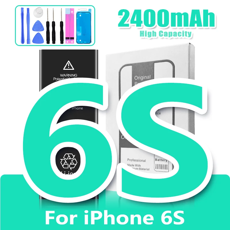 Battery for Iphone 7 8 6S 6 plus X XR 11 11Pro Xs Max High Capacity - Image 64