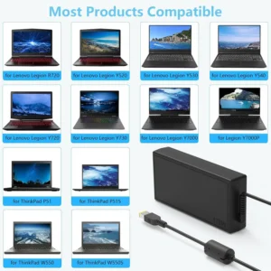 Lenivo Thinkpad PowerPack Adapter Charger  P1 P15 P17 P73 W540 W541 - Image 6