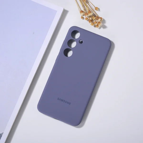 Galaxy S24 Uitra S23 Ultra Silky Silicone Cover Luxury Soft Touch