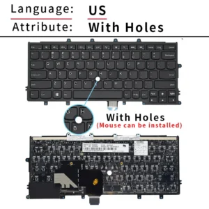 Lenovo Thinkpad Keyboard X230S X240 X240S X250 X250S X260 - Image 4
